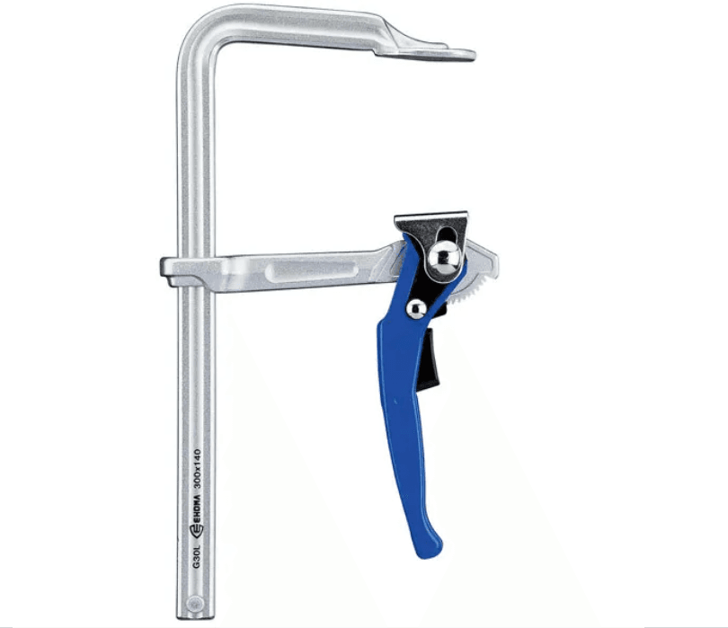 EHOMA QUICK ACTION LEVER CLAMP 160MM X 80MM 300KGP