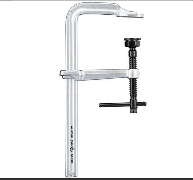 EHOMA H.D. CLAMP 300MM X 140MM 1200KGP (CHANGEABLE PADS)