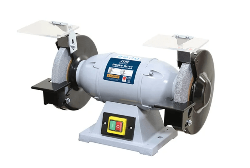ITM INDUSTRIAL 8" BENCH GRINDER, 240V 1P