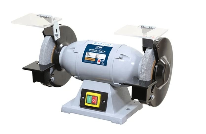 ITM INDUSTRIAL 8" BENCH GRINDER NVR SWITCH 3 PHASE 750W