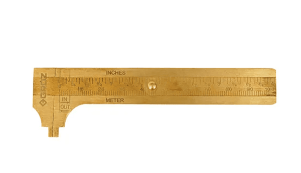 BC/ORD/ID/100 100MM BRASS CALIPER - INSIDE AND OUTSIDE