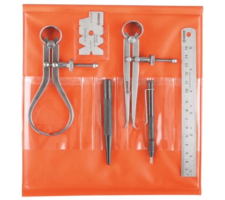 ETS/2/ST GROZ ENGINEERS TOOL SET, 7 PCE