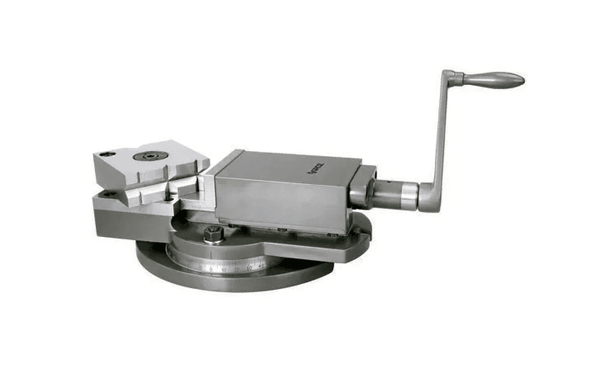RHV/100 GROZ 100MM ROTARY HEAD SWIVEL MILLING VICE, 4 DIFFERENT JAW FACES