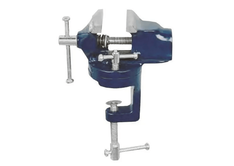 TBV/RC/50 GROZ HOBBY VICE, SWIVEL BASE WITH INTEGRATED CLAMP, 50MM