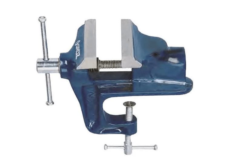TBV/C/75 GROZ HOBBY VICE WITH INTEGRATED CLAMP, 75MM JAW WIDTH