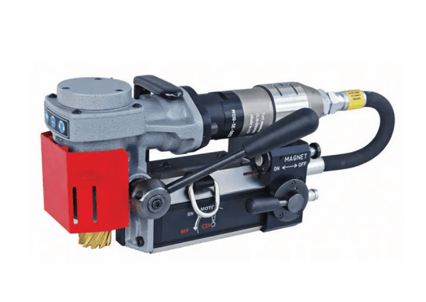 HOLEMAKER AIR 35, FULLY ATEX 11 CERTIFIED, PNEUMATIC MAGNETIC BASE
ANGLE DRILL,CAP: 35MM DIA X 25MM