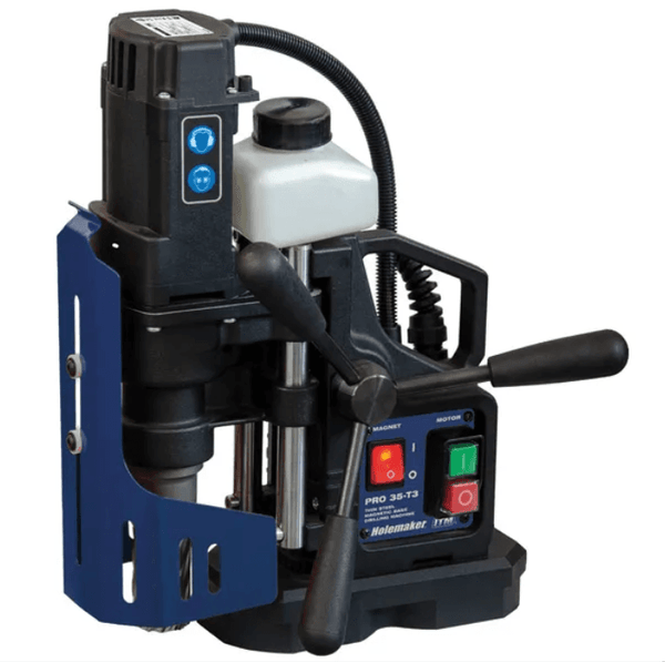 HOLEMAKER PRO35 MAGNETIC BASE DRILL, WITH SPECIAL 3MM MINIMUM WALL THICKNESS ELECTROMAGNET