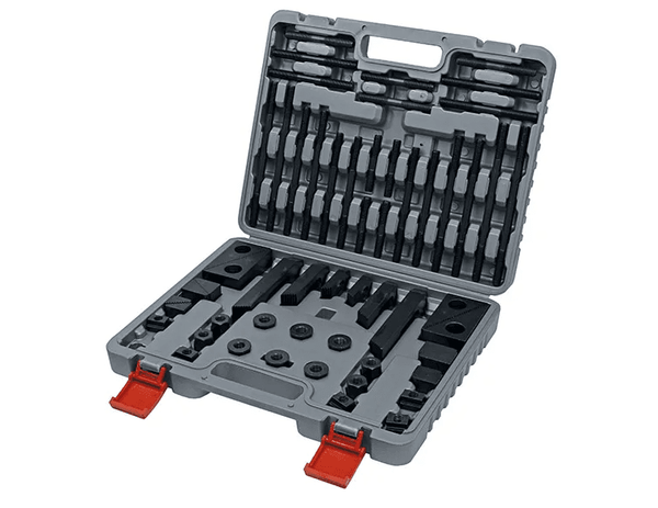 ITM T-SLOT CLAMP KIT, 58 PCE, TO SUIT 12MM T-SLOT