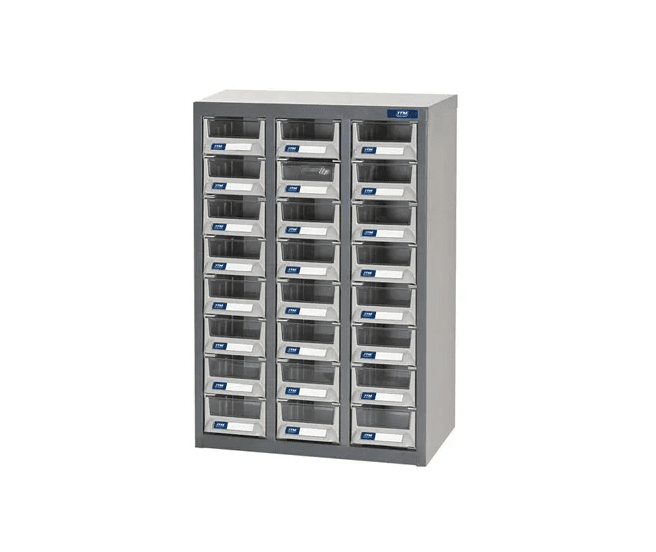 ITM PARTS CABINET, METAL A7 24 DRAWERS 444W x 222D x 642H