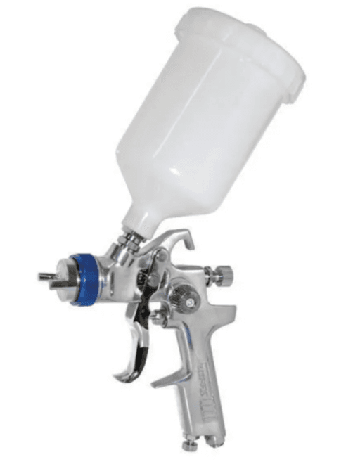 STAR SPRAY GUN & 600ML POT - GRAVITY FEED 1.4MM NOZZLE