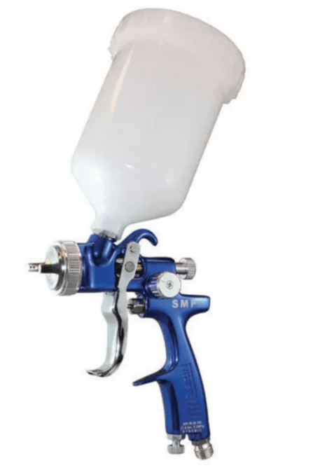 STAR G.P. "SMP" GRAVITY SPRAY GUN & POT, 1.8MM NOZZLE