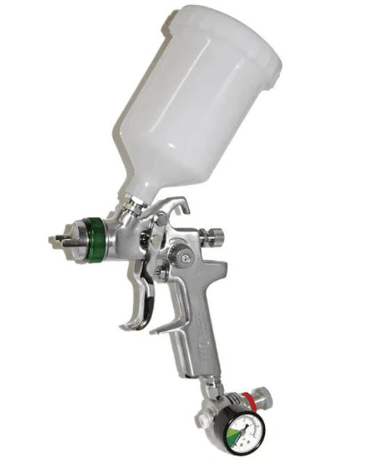 STAR SPRAY GUN & 600ML POT - GRAVITY FEED HVLP 1.5MM NOZZLE