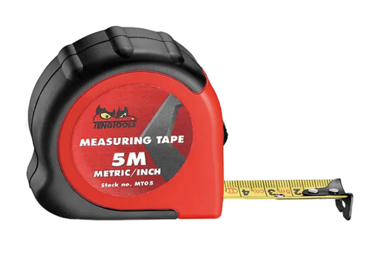 TENG 5M/16FT X 19MM MEASURING TAPE MM/IN