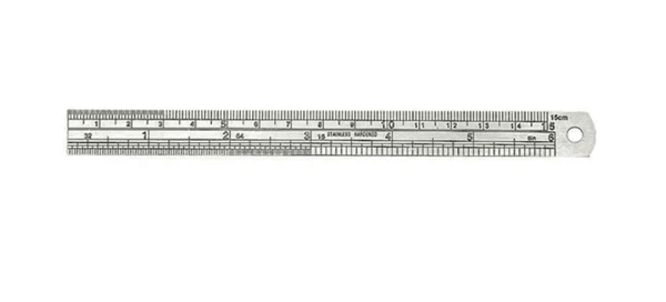 TENG 20CM/8 STEEL RULE