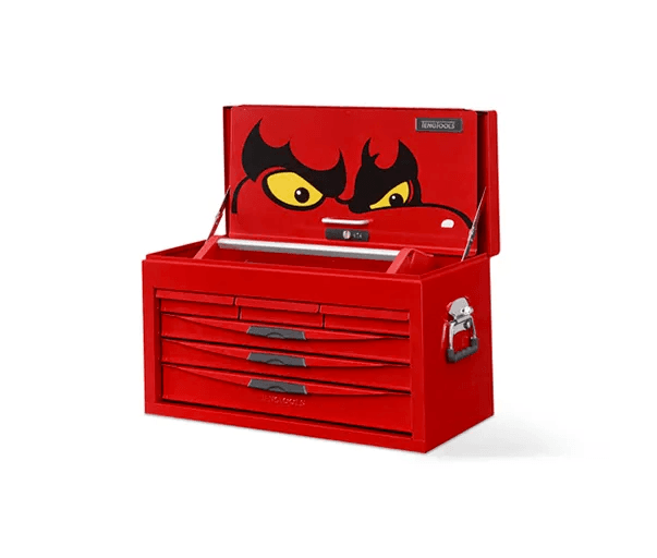 TENG 26" PRO TOP BOX 6 DRAWERS, RED
