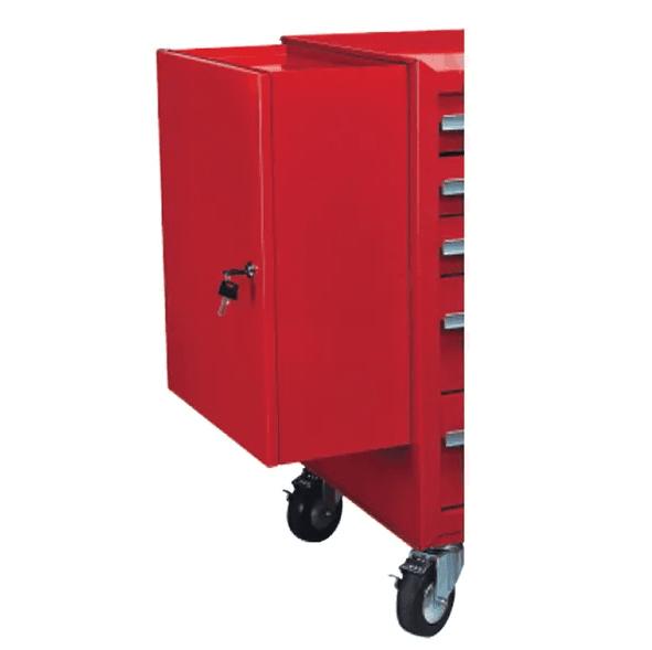 TENG SIDE CABINET FOR ROLL CABS, RED