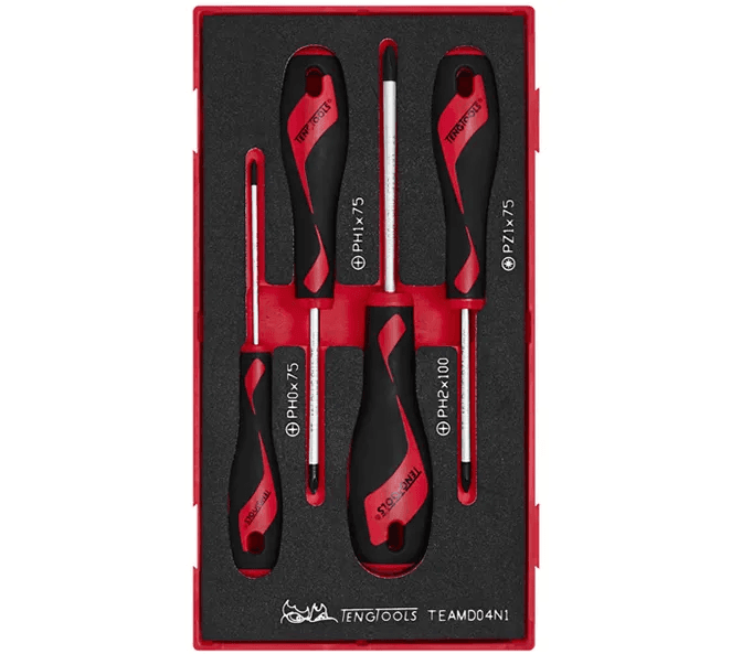 TENG 4PCE 1000V SCREWDRIVER SET PH/PZ