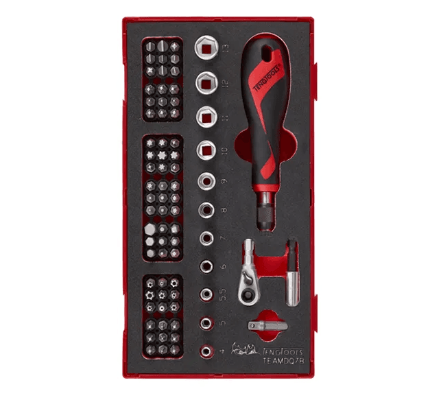 TENG 78PCE BITS DRIVER SET - TEA-TRAY