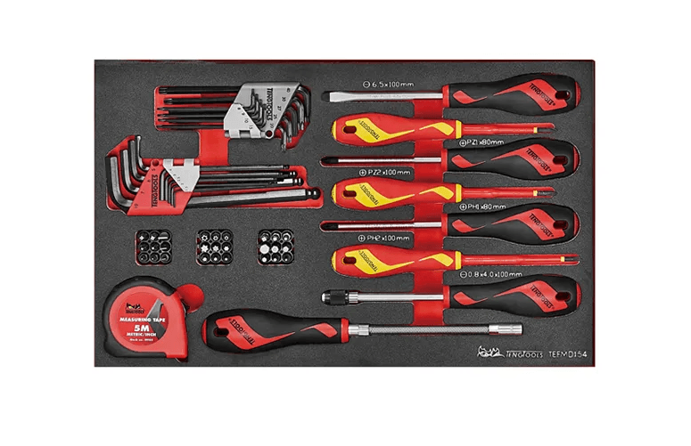 TENG 54PCE SCREWDRIVER & HEX/TX KEY SET (EVA)