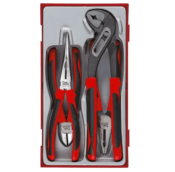TENG 4PCE MB TPR GRIP PLIER SET - TC-TRAY