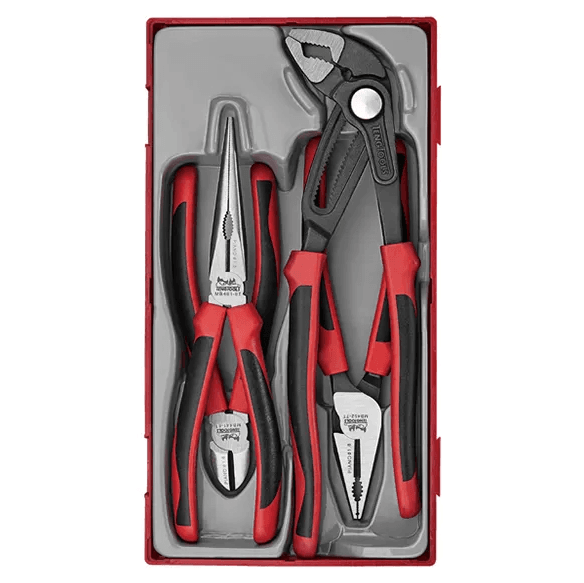 TENG 4PCE PLIER SET TPR GRIP Q TT1