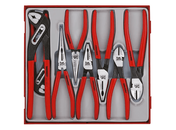 TENG 8PCE MB VINYL GRIP PLIER SET - TTD-TRAY