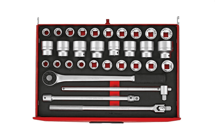 TENG 32PCE 3/4" DR. MM/AF SOCKET & ACC. SET (EVA)