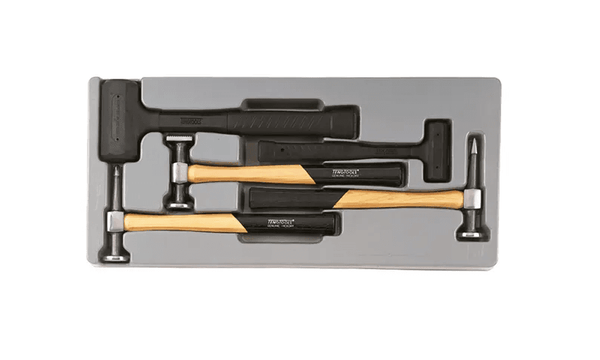 TENG 5PCE AUTO BODY HAMMER SET - PS-TRAY