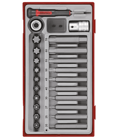 TENG 23PCE TX BITS SET TX20-70-40 - TC-TRAY