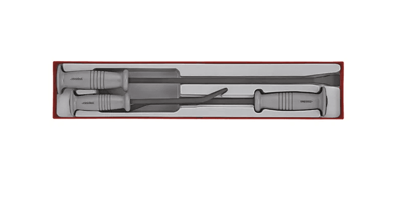 TENG 3PCE PRY BAR SET 12"-18IN-22 - TTX-TRAY