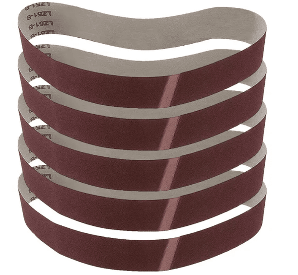 SANDING BELT ALUM. OXIDE 5PK ASSORT. GRIT 915X50MM TO SUIT PO362 MULTITOOL