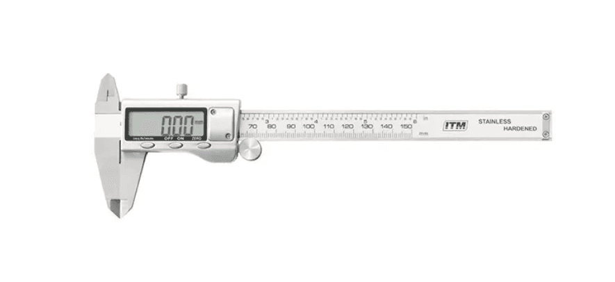 ITM 150MM DIGITAL VERNIER CALIPER, METRIC, IMPERIAL, FRACTIONAL
