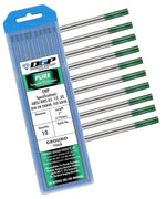 Tig Tungstens Pure (Green Tipped) 99.5% Tungsten