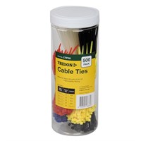 Cable Tie Assorted Pack - Assorted Colours