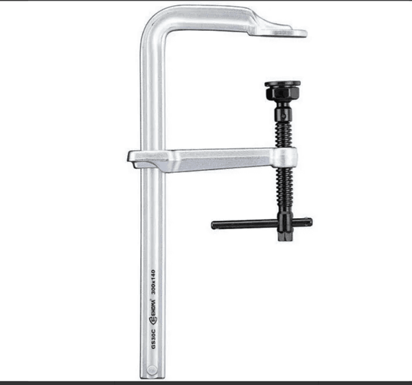 EHOMA H.D. CLAMP 300MM X 140MM 1200KGP (CHANGEABLE PADS)