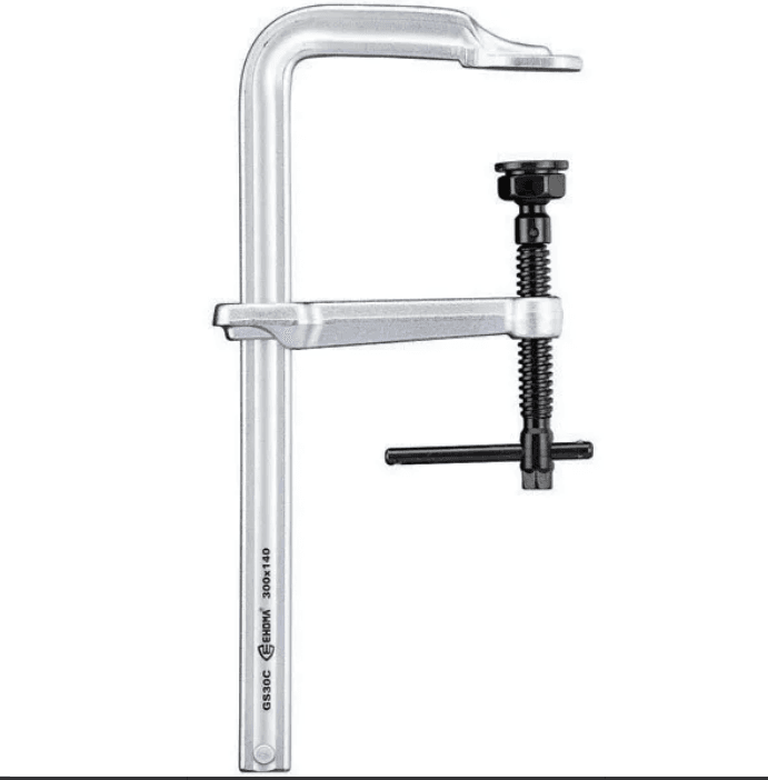 EHOMA H.D. CLAMP 400MM X 120MM 1200KGP (CHANGEABLE PADS)