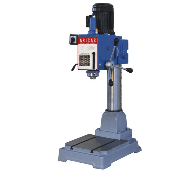 ARICAS GEAR HEAD BENCH DRILL, 3MT, 415V 3PH