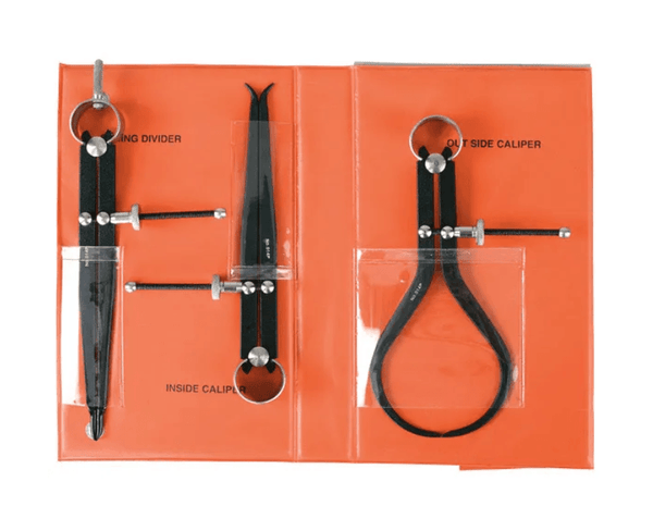 CD/SP/6/ST GROZ PREMIUM CALIPER & DIVIDER SET, 3 PCE 150MM