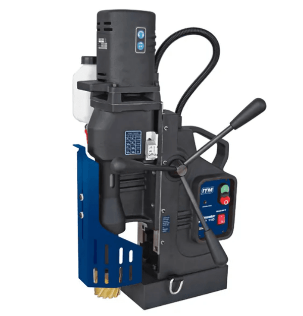 HOLEMAKER PRO 110 MAGNETIC BASE DRILL, 240V, 4MT, CAP: 110MM DIA X 110MM