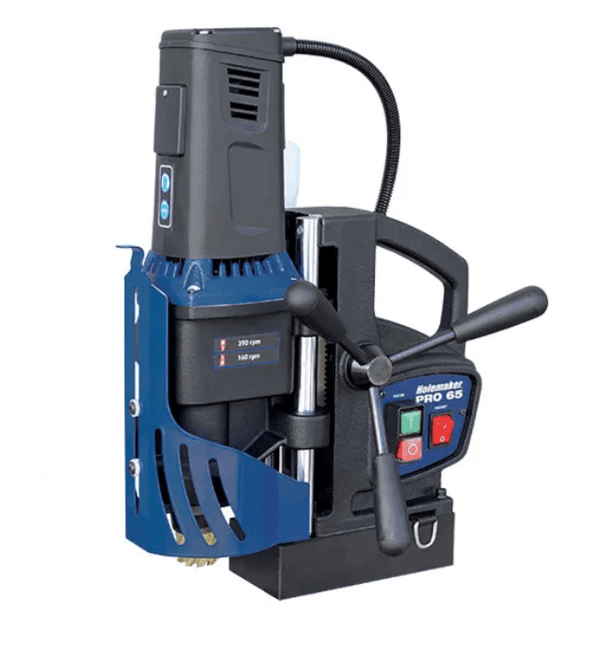 HOLEMAKER PRO 65 MAGNETIC BASE DRILL, 240V, CAP: 65MM DIA X 75MM