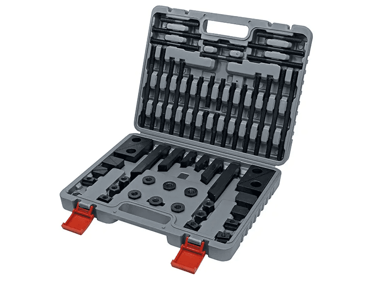 ITM T-SLOT CLAMP KIT, 58 PCE, TO SUIT 12MM T-SLOT