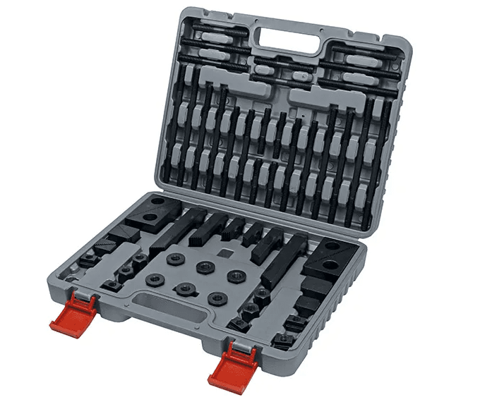 ITM T-SLOT CLAMP KIT, 58 PCE, TO SUIT 14MM T-SLOT