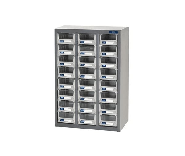 ITM PARTS CABINET, METAL A7 24 DRAWERS 444W x 222D x 642H