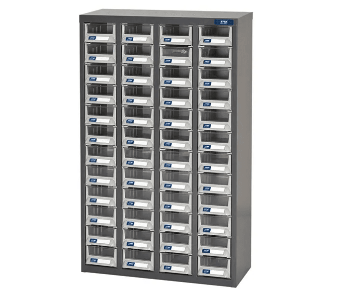 ITM PARTS CABINET, METAL A7 48 DRAWERS 586W x 222D x 937H