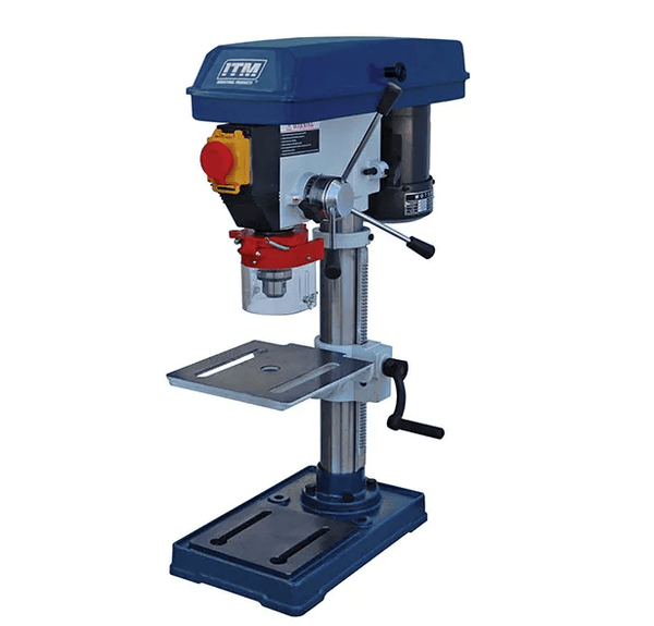 ITM BENCH DRILL PRESS, 13MM CAP, 5 SPEED, 260MM SWING, 375W 240V