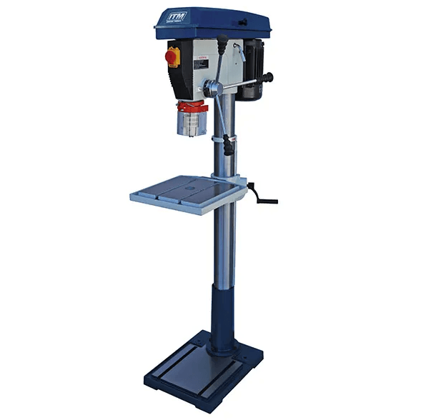 ITM PEDESTAL FLOOR DRILL PRESS, 3MT, 25MM CAP, 12 SPEED, 450MM SWING, 1500W 240V