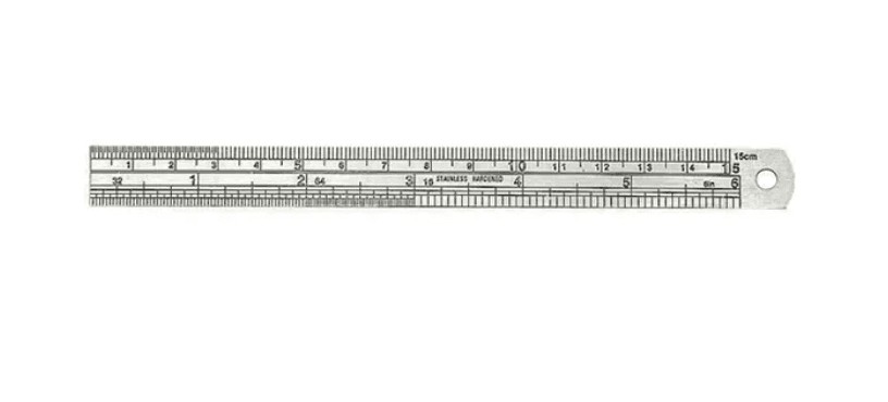 TENG 20CM/8 STEEL RULE