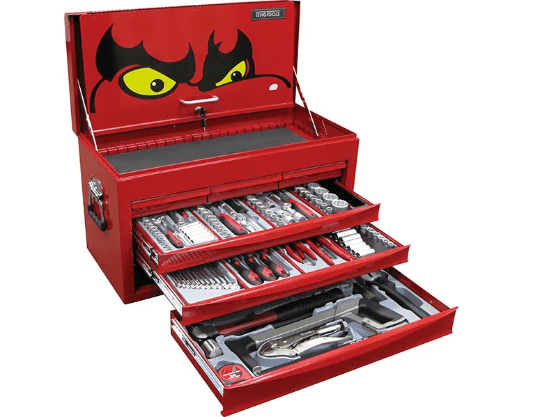 TENG 152PC MM/AF GENERAL STARTER TOOL KIT (SV)