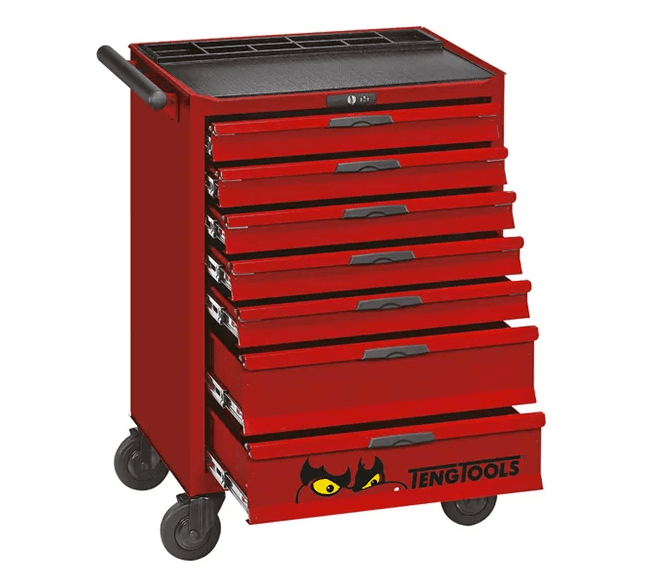 TENG 7-DR. 9-SERIES SOFT CLOSE ROLLER CABINET