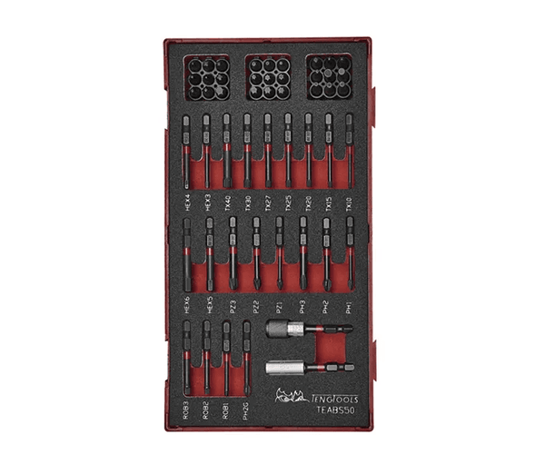 TENG 50PCE IMPACT BITS SET - TEA-TRAY